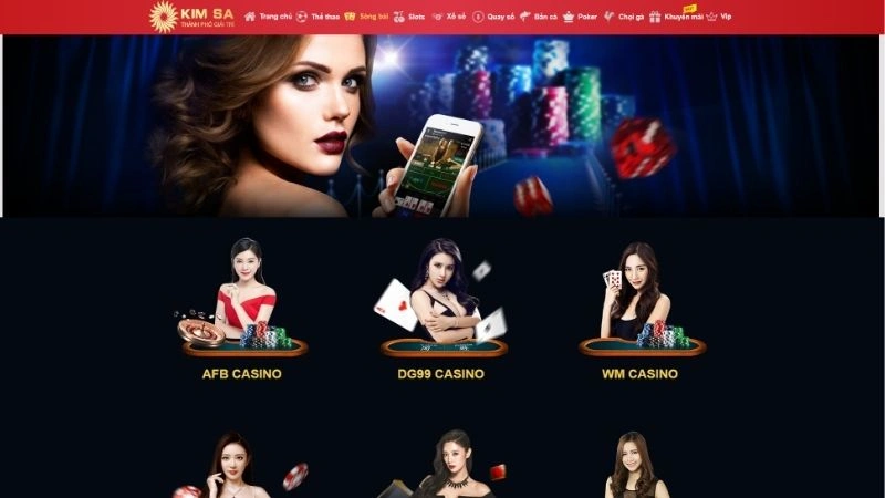 Tổng quan về sảnh casino Kimsa Tổng quan về sảnh casino Kimsa