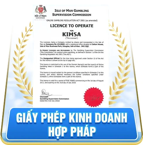 Kimsa giấy phép kinh doanh hợp pháp Kimsa giấy phép kinh doanh hợp pháp