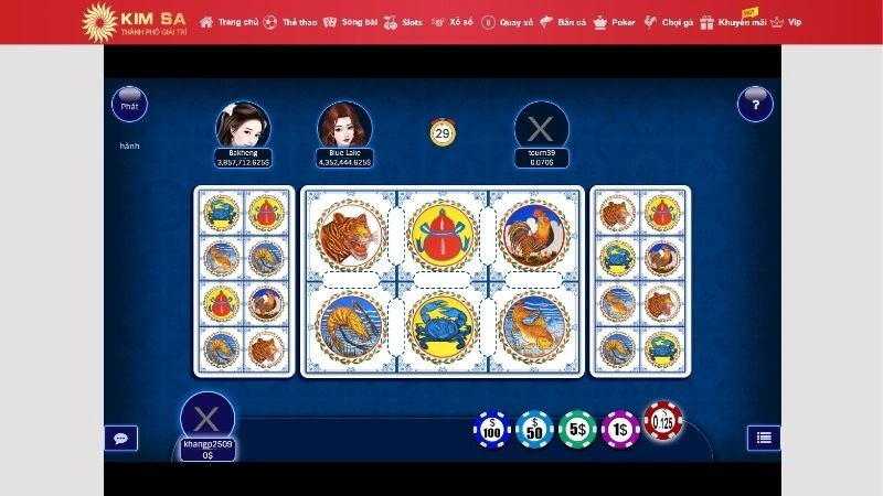 Sảnh game bài đối kháng - đấu trí căng não Sảnh game bài đối kháng - đấu trí căng não
