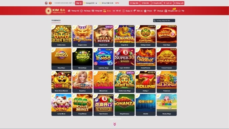 Trải nghiệm nổ hũ cùng nhà cái Kimsa