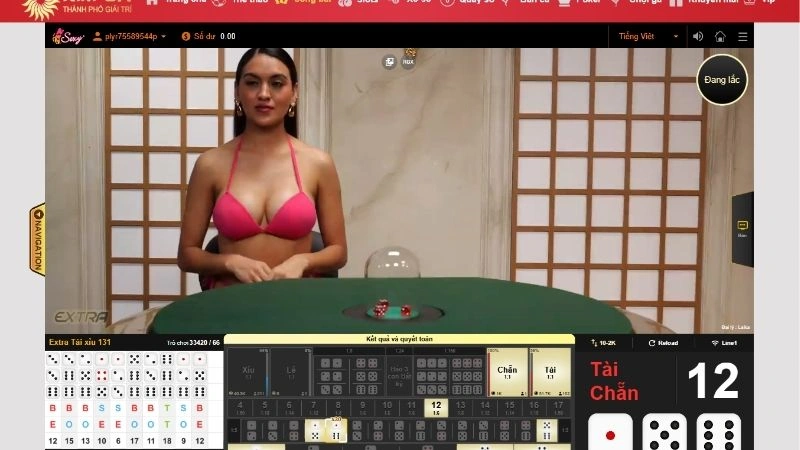 Tham gia chơi Sicbo tại nền tảng Kimsa